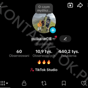 Konto TikTok 10000 obserwujących