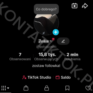 Konto TikTok 15000 obserwujących