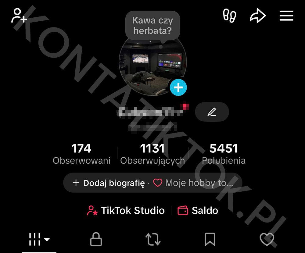 Konto TikTok 1000 obserwujących
