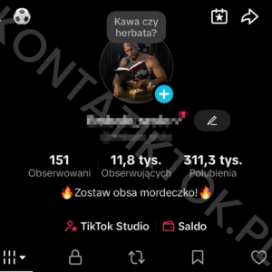 Konto TikTok 11000 obserwujących