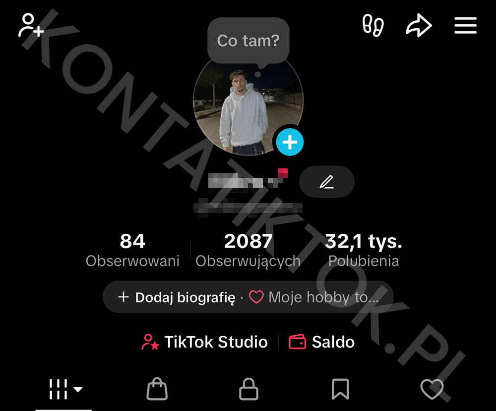 Konto TikTok 2000 obserwujących