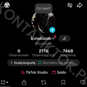 Konto TikTok 2000 obserwujących